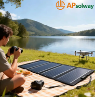 Modules solaires pliables 490W améliorant la résistance aux chocs, usine de panneaux solaires