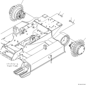 Conjunto de Transmisión Final Komatsu D31EX-21 D31PX-21 D37EX-21 D37PX-21, Pieza para Bulldozer 11Y-27-10301 11Y-27-10401, Motor Hidráulico de Traslación - Product Image 5