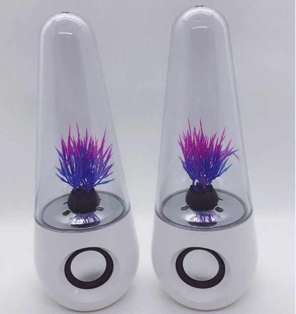 Creative Sound Stereo Wireless Music Light Fountain Water Spray Speaker