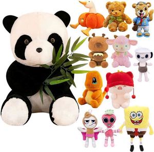Juguetes de Peluche Personalizados al por Mayor de Alta Calidad, Súper Suaves, para Aliviar el Estrés, Animales Adorables de Ojos Pequeños, Expresión Gentil y Dulce - Product Image 2