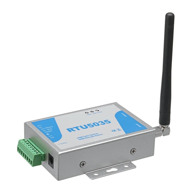 RTU5035 GSM Gate Opener Relay Switch 900/1800MHz Door Opener up to 999 Authorized Numbers Wireless Remote Control Door Acces