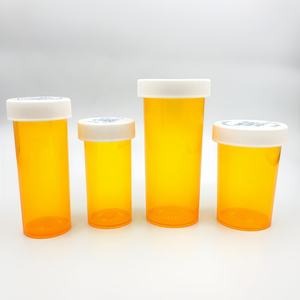 Bottiglie di pillole in plastica con tappi a prova di bambino 6 Dram 8Dr 13Dr <span class=keywords><strong>contenitori</strong></span> di <span class=keywords><strong>medicinali</strong></span> da viaggio fiale per pillole trasparenti organizer - Product Image 6