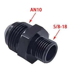 Adaptateur de refroidisseur d'huile CNC en aluminium AN10 vers raccord conique mâle 5/8-18 pour modification automobile, personnalisation disponible - Product Image 3