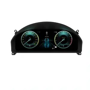 LCD Đồng hồ tốc độ kỹ thuật số Bảng điều khiển Bảng điều khiển ảo cụm công cụ buồng lái cho Mercedes Benz C ntg 4.0 w204 LHD & rhd 2008-2011