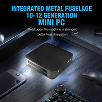 Sharerdp OEM personalizado ODM N95 N100 Iphon-e Mini PC 8K 64 GB Ram 4 pantallas Linux Pocket NUC Mini PC Computadora