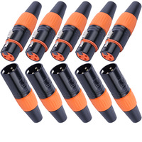Connecteurs XLR 3 broches mâle/femelle, câble audio pour microphone, prise audio, extrémités XLR, prise audio pour microphone DMX