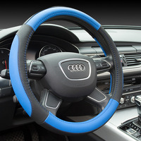 Housse de volant d'été en cuir artificiel, style sport, pour toutes les saisons, accessoires intérieurs automobiles