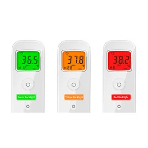 Termometer inframerah Digital Bluetooth, pengukur suhu nirkabel tampilan LED dengan tampilan LED