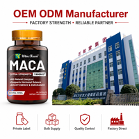 Maca Racine Énergie Comprimé Supplément Masculin Extrait de Racine de Ginseng Capsules Pour Hommes Femmes