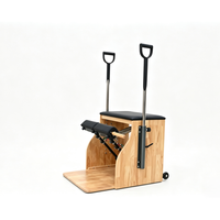 Meilleur prix, certificat CE, accessoires de Pilates de haute qualité, chaise de Pilates en chêne, chaise de Pilates Wunda personnalisée pour les studios de yoga