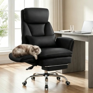 Silla de Oficina Ejecutiva Ergonómica Reclinable de Alta Resistencia con Soporte Lumbar Independiente para Trabajar, Leer, Relajarse y Dormir - Product Image 6