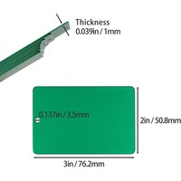 Plaques vierges en acier inoxydable et aluminium pour gravure, personnalisables en couleur, avec tolérance, pour étiquettes professionnelles, étiquettes d'identification, ornements, pendentifs et décorations