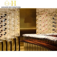 Comptoirs de présentation de parfums haut de gamme ultra-luxueux, présentoirs de parfums, revêtement en velours, vitrine de présentation de parfums en verre