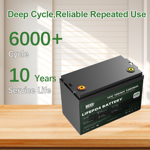 แบตเตอรี่ลิเธียม 12V 100Ah JREPOWER สำหรับระบบกักเก็บพลังงานแสงอาทิตย์ รุ่น 1001006271 6000 รอบการใช้งาน - Product Image 1