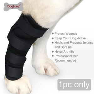 ผ้านีโอพรีนสำหรับรั้งสุนัขสไตล์คลาสสิกพร้อมขอบและริบบิ้นนุ่มตกแต่งด้วยผ้าพันขาสุนัข - Product Image 2