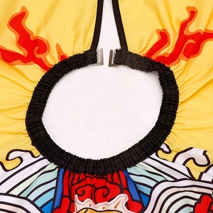 <span class=keywords><strong>Capes</strong></span> de barbier antistatiques professionnelles de coupe de cheveux de FYD avec <span class=keywords><strong>le</strong></span> chinois <span class=keywords><strong>le</strong></span> dragon et la Cape de motif de phénix - Product Image 4