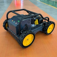 Tondeuse à gazon télécommandée Euro 5 EPA 550 mm de largeur, adaptée aux pentes latérales et aux parcs