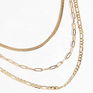 <span class=keywords><strong>Collier</strong></span> <span class=keywords><strong>ras</strong></span> du <span class=keywords><strong>cou</strong></span> plaqué <span class=keywords><strong>argent</strong></span> ou or pour femme, chaîne serpent, à chevrons, personnalisé, nouvelle mode 925, été - Product Image 2