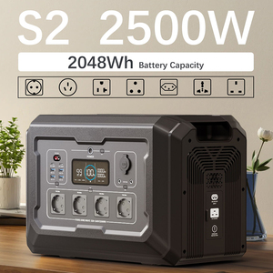 SOUOP Estación de Energía de 2500W, Generador Solar LiFePO4, Estación de Energía Portátil, Central Eléctrica, Generador Solar Móvil para Acampar al Aire Libre - Product Image 1