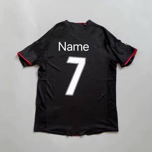 Kaos Tim Sepak Bola Retro Stok Tersedia 07/08 Jersey Sepak Bola Nasional Pria 100% Poliester Elastis Anti-Bakteri Cepat Kering - Product Image 2