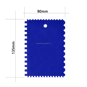 135x90mm ABS lưỡi sàn và tường gạch rải Lược trowel keo dính keo cho gạch thạch cao cho sàn tường cài đặt - Product Image 2