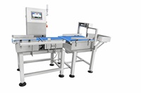 Máquina Automática de Control de Peso con Cinta Transportadora para la Producción de Alimentos Enlatados y Embotellados