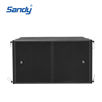Haut-parleur de sonorisation J12S double subwoofer 18 pouces, enceinte de basses puissante pour DJ, extérieur, néodyme, 4800 watts, 18 pouces