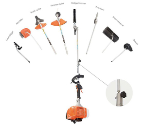 1 में 4/5 में 1 बहु कार्यात्मक उद्यान उपकरण 52cc पेट्रोल घास <span class=keywords><strong>trimmer</strong></span> बचाव <span class=keywords><strong>trimmer</strong></span> ब्रश कटर - Product Image 3