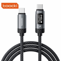 Cargador Toocki con Pantalla Digital, Carcasa Resistente a Curvaciones, Larga Vida Útil para Carga Doméstica a Larga Distancia