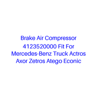 Compresseur d'air de frein 4123520000 compatible avec les camions Mercedes-Benz Actros, Axor, Zetros, Atego, Econic