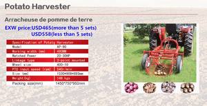 Mini Tractor Agrícola con Toma de Fuerza, Enganche de 3 Puntos, Pequeña Cosechadora de Patatas, Excavadora de Patatas - Product Image 2