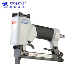 XINYISTAR 7116F Pistola Neumática Clavadora de Grado Industrial, Longitud de Clavo de 14mm <span class=keywords><strong>para</strong></span> Cuero Fino, Sofás, Asientos y Carpintería - Product Image 1