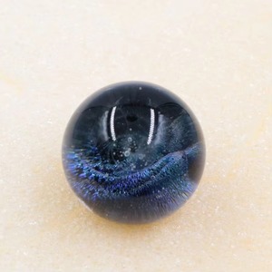 25 मिमी मुरहनो लैपवर्क ग्लास संगमरमर की गेंदों ब्रह्मांड आकाशगंगा अंतरिक्ष डिक्रोइक हस्तनिर्मित कला ग्लास गहने - Product Image 2