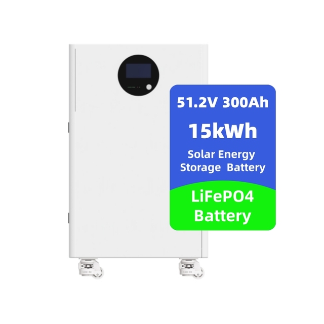 LFP 51.2V 300Ah 15kWh Solar Energy Storage Battery for On Off Grid Solar Power System