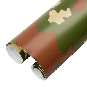 1.52x30m Camo Wrap Auto Sticker Camouflage Car Vinyl Film with best supply