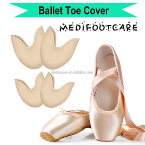 MediFootCare Ballet Dance Toe Pads Soft Gel Toe Covers Pointe Chaussures Talons Hauts Toe Caps pour Femmes Filles HA02217 - Product Image 5