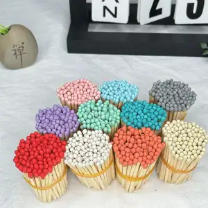 Colored Safety Cigars Cigarettes Matches Customized Color And Length Of Bulk Matches Household Promotions Hotel Matches