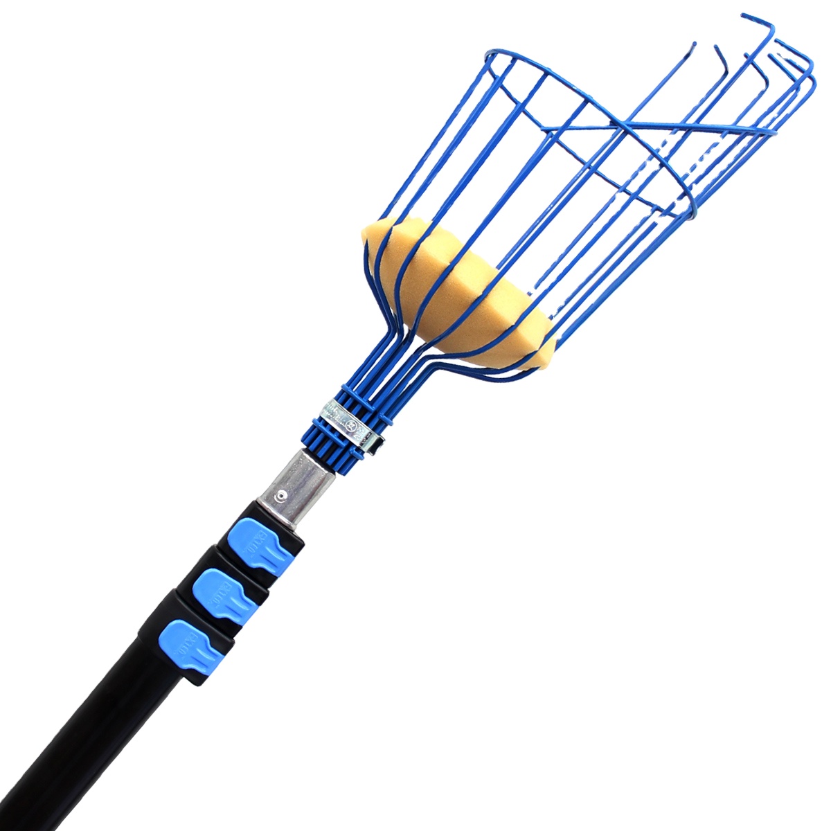 Горячая Распродажа, длинная ручка, инструмент для выщипывания фруктов, Алюминиевый телескопический световой Полюс