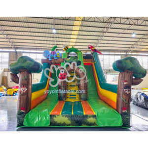 Tobogán Inflable de Dibujos Animados para Exteriores 2026, Tobogán Inflable con Temática de Dibujos Animados, Tobogán Seco para Niños - Product Image 3