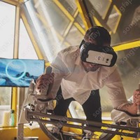 Simulateur de vol VR d'intérieur, divertissement, manège à mouvement, théâtre de vol en réalité virtuelle, jeu d'arcade pour centres commerciaux
