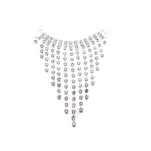 Оптовая продажа, свисающая линия, соединитель со стразами, кристалл, кисточка, горный хрусталь, соединитель для купальников - Product Image 2