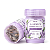 Bâtonnet Inhalateur Nasal Portable à la Lavande Bio Naturelle Marque Blanche – Aromathérapie Apaisante pour le Sommeil et les Soins Respiratoires