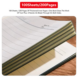 <span class=keywords><strong>Quaderno</strong></span> Personalizzato <span class=keywords><strong>A5</strong></span> in Pelle per Ufficio e Scuola, Tendenze 2026, Agenda Personalizzata con Penna e Confezione Regalo - Product Image 5