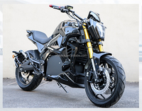 Nouvelle Arrivée Moto Électrique Haute Vitesse Devil pour Adultes, Direct Usine Wuxi, 5 kW 8 kW, Moteur à moyeu, Transmission par chaîne, Lithium 72V