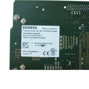 Siemens yepyeni SINUMERIK 840D/DE NCU573.3 PENTIUM III 6FC5357-0BB33-0AE2 PLC denetleyici modülü