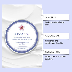 Soin des pieds Beauté personnelle Beurre bio Crème réparatrice pour les pieds Crème hydratante - Product Image 5