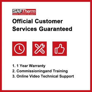 Horno Tubular de Tres Zonas de Calentamiento Personalizado de 1600C, Horno de Tubo de Vacío de Hidrógeno con Suministro de Gas - Product Image 4