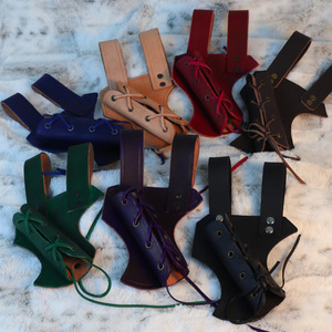 Étui à épée européen médiéval en cuir PU, attache en corde, adapté aux fêtes de jeu de rôle LARP, sangle pour épée. - Product Image 3