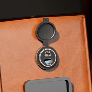 Chargeur de voiture 12V 24V 2 ports PD QC 3.0 pour <span class=keywords><strong>bus</strong></span>, camion, <span class=keywords><strong>camping</strong></span>-<span class=keywords><strong>car</strong></span>, prise USB Type C, chargeur USB 24V - Product Image 6