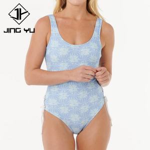 Professional Bohemian <b>Print</b> Fashion Strap Swimsuit Luxury Recycled Fabric One-piece Swimsuit 2025 - Product Image 4